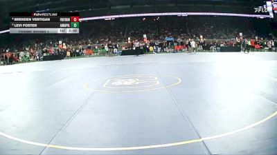 D2-106 lbs Champ. Round 1 - Levi Foster, Annapolis HS vs Brenden Vertigan, Port Huron HS