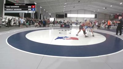 144 lbs Champ. Rd Of 16 - Colt Goodman, Red Cobra Wrestling Academy vs Berkley Behrens, Beastmode Wrestling