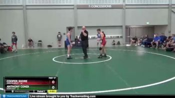 120 lbs Semis & 3rd Wb (16 Team) - Cooper Shore, Ohio Scarlet vs Anthony Condi, Kentucky