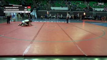 1A-4A 157 Cons. Round 5 - Braylan Hensley, Wilson vs Jackson Burgess, North Sand Mountain