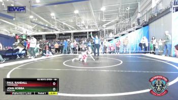 46 lbs 5th Place Match - John Robba, Missouri vs Paul Randall, Tonganoxie