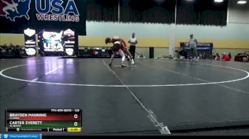 125 lbs Cons. Round 1 - Carter Everett, Alabama vs Brayden Manning, Illinois