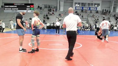 120 lbs Round Of 64 - Case Simmons, CKWA - HSB vs Michael Santos, GT Zilla - HSB