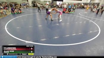 126 lbs Cons. Round 5 - Elijah Nose, Montana vs Ty Lorentzen, Moyer Elite Wrestling