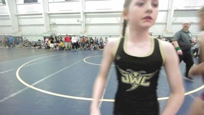 68 lbs Round Robin 3 - Gracie Logsdon, Jacket Wrestling Club - G vs Malia Neville, WV Lunatics - G