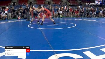 182 lbs Cons 32 #2 - Isaiah Huus, North Dakota vs Nathaniel Brown, Oregon