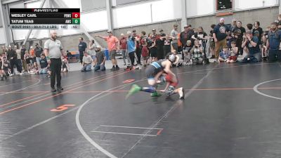 69.4-71.2 lbs Champ. Round 3 - Wesley Carl, Palouse Elite Wrestling Club vs Tatum Teas, Asylum Wrestling Club