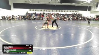 106 lbs Champ. Round 2 - Giovani Suarez, Esperanza vs Izaiah Pena, Etiwanda