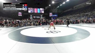 125 lbs Champ. Rd Of 64 - Ellianna Campos, NM vs McKenzy Mason, MO