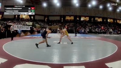 150-2A/1A Cons. Round 2 - Angelo Marchany, South Carroll vs Ezekias Perez, Huntingtown