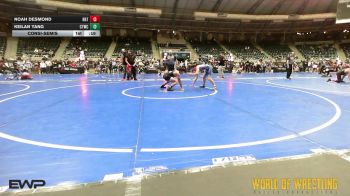 108 lbs Consolation - Noah Desmond, Beebe Trained Wrestling vs Keilan Yang, CTWC