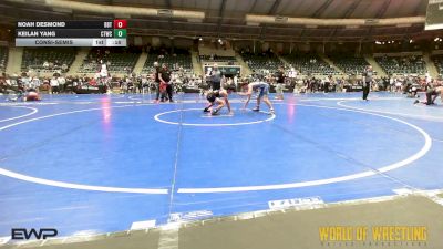 108 lbs Consolation - Noah Desmond, Beebe Trained Wrestling vs Keilan Yang, CTWC