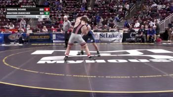 189 lbs Consi 5 - Kendahl Hoare, DuBois vs Brayden Zuercher, Nazareth