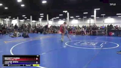 92 lbs Round 1 (8 Team) - Beckett Marsh, Minnesota Red vs Cooper Smith, Kansas