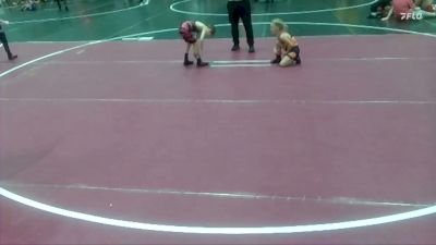 44 lbs Round 1 (6 Team) - Isla Baker, MF Purge vs Jacob Hefner, Fox Trained