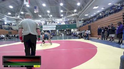 138 lbs Champ. Round 1 - Jacob Lorenzo, Oceanside vs Drew Peterson, San Marcos