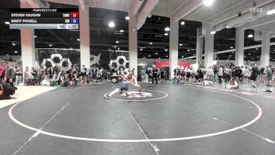 60 lbs Champ. Round 3 - Steven Vaughn, Team Donahoe Wrestling Club vs Griff Powell, Izzy Style Wrestling