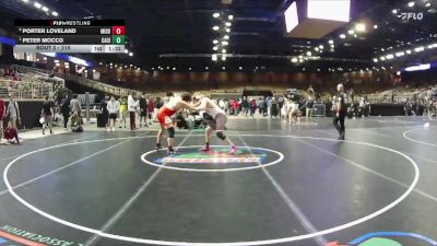 215 lbs Quarterfinal - Peter Mocco, Cardinal Gibbons vs Porter Loveland, Middleburg