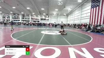 170 lbs Round Of 16 - William Pinto, Saugus/Peabody vs Matthew Walsh, Bedford/AB