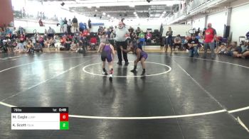 79 lbs Quarterfinal - Maddox Cagle, Lumpkin County Park And Rec vs Keagan Scott, Foundation Wrestling