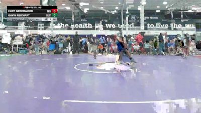 95 lbs Rr Rnd 1 - Cliff Greenwood, Parabellum Wrestling Academy- MS vs Gavin Reichart, Dueling Bandits - MS