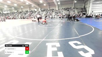 113 lbs Consi Of 32 #2 - Khel Lipumano, AZ vs Elijah Dorsey, NC