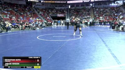 3A-138 lbs Cons. Round 4 - Sevastian Soto, Carlisle vs Jabari Hinson, Ames