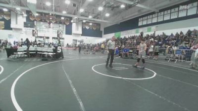 138 lbs Cons. Round 2 - Jordan Bayne, Rancho Bernardo WC vs Peter Galan, Legacy WC