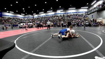 90 lbs Consi Of 4 - Jett Parker, Deer Creek Wrestling Club vs Kameron Mills, Piedmont