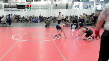 124 lbs Final - David Baghdady, Doughboys WC vs Jackson Robles, Team Tugman