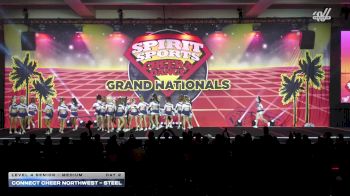Connect Cheer Northwest - Steel [2026 L4 Senior - Medium Day 2] 2026 Spirit Sports Grand Nationals