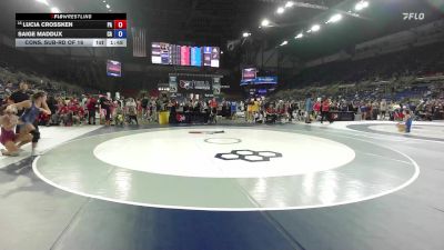 130 lbs Cons. Sub-rd Of 16 - Lucia Crossken, PA vs Saige Maddux, CA