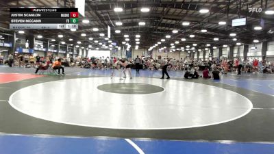132 lbs Rr Rnd 1 - Justin Scanlon, Mat Assassins Black vs Steven McCann, Flickr Boyz Aces