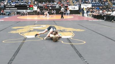 3 - 106 lbs Semifinal - Jake Johnson, Hidden Valley vs Dylan Luik, Skyline