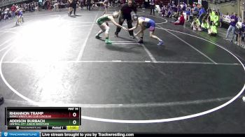 126 lbs Champ. Round 1 - Rhiannon Tramp, Hawks Wrestling Club (Lincoln) vs Addison Burbach, Central City Junior Wrestling