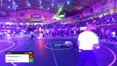 126 lbs Round Of 64 - Pace Plankenhorn, Garden City Wrestling Club vs Reidyn Barraza, Rocky Mountain HS