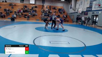 170 lbs Semifinal - Ari Skov, Sequim vs Morgan Paul, North Kitsap