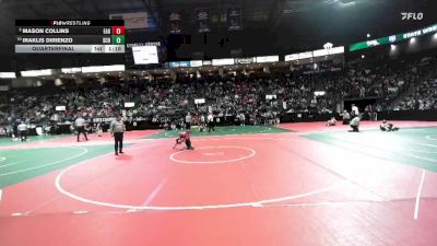 80 lbs Quarterfinal - Iraklis DiRienzo, SCRA vs Mason Collins, EAG2