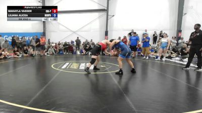 76 lbs Rr Rnd 4 - Makayla Vasser, Charlies Angels- W vs Liliana Alicea, MGW Monkey Business - W