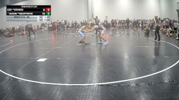 95 lbs Quarterfinal - Leo **Stokes, Icon Wrestling vs Jaxon **Geoffrion, Top Rank Hammers