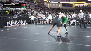 285 lbs Consolation Wb - Preston Zellmer, Woodbury Central vs Ryan Baer, Osage