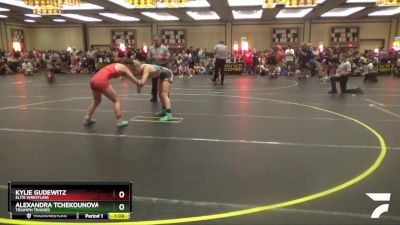 118 lbs Round 3 - Kylie Gudewitz, Elite Wrestling vs Alexandra Tchekounova, Triumph Trained