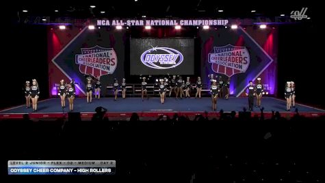 Odyssey Cheer Company - High Rollers [2026 L2 Junior - Flex - D2 - Medium Day 2] 2026 NCA All-Star National Championship