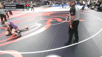 Cons. Round 3 - Jaxsen Draves, Grand Island vs Lincoln Unger, Lincoln Southeast