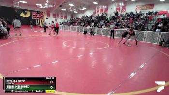 105 lbs Champ. Round 1 - Stella Lopez, Cerritos vs Belen Melendez, Santiago Corona