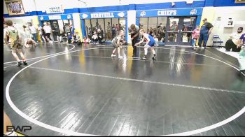 75-83 lbs Rr Rnd 2 - Archer Haley, Broken Bow Youth Wrestling vs Brecken Davis, Chieftain Wrestling Club