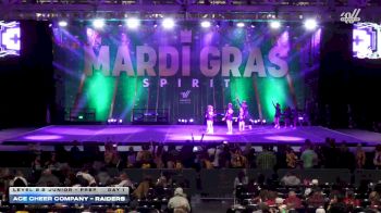 ACE Cheer Company - Raiders [2026 L2.2 Junior - PREP Day 1] 2026 Mardi Gras Grand Nationals