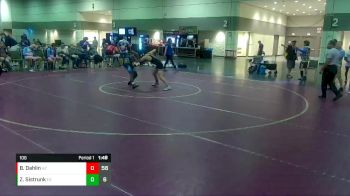 106 lbs Round 3 (6 Team) - Zykhi Sistrunk, Storm Wrestling vs Broc Dahlin, Bandits Wrestling