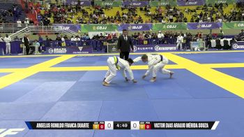 Victor Dias Araujo Mérida Souza vs Angelus Ronildo Franca Duarte 2025 Brasileiro Jiu-Jitsu IBJJF