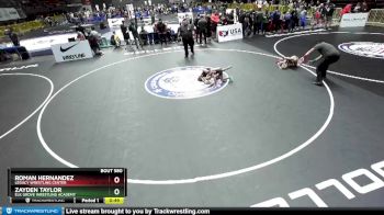 70 lbs Cons. Round 5 - Roman Hernandez, Legacy Wrestling Center vs Zayden Taylor, Elk Grove Wrestling Academy